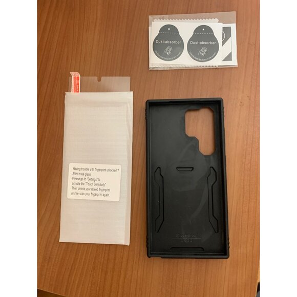 Samsung S24 Ultra Phone Case with Screen Protector Pink Camera Slide Cover - Picture 2 of 3